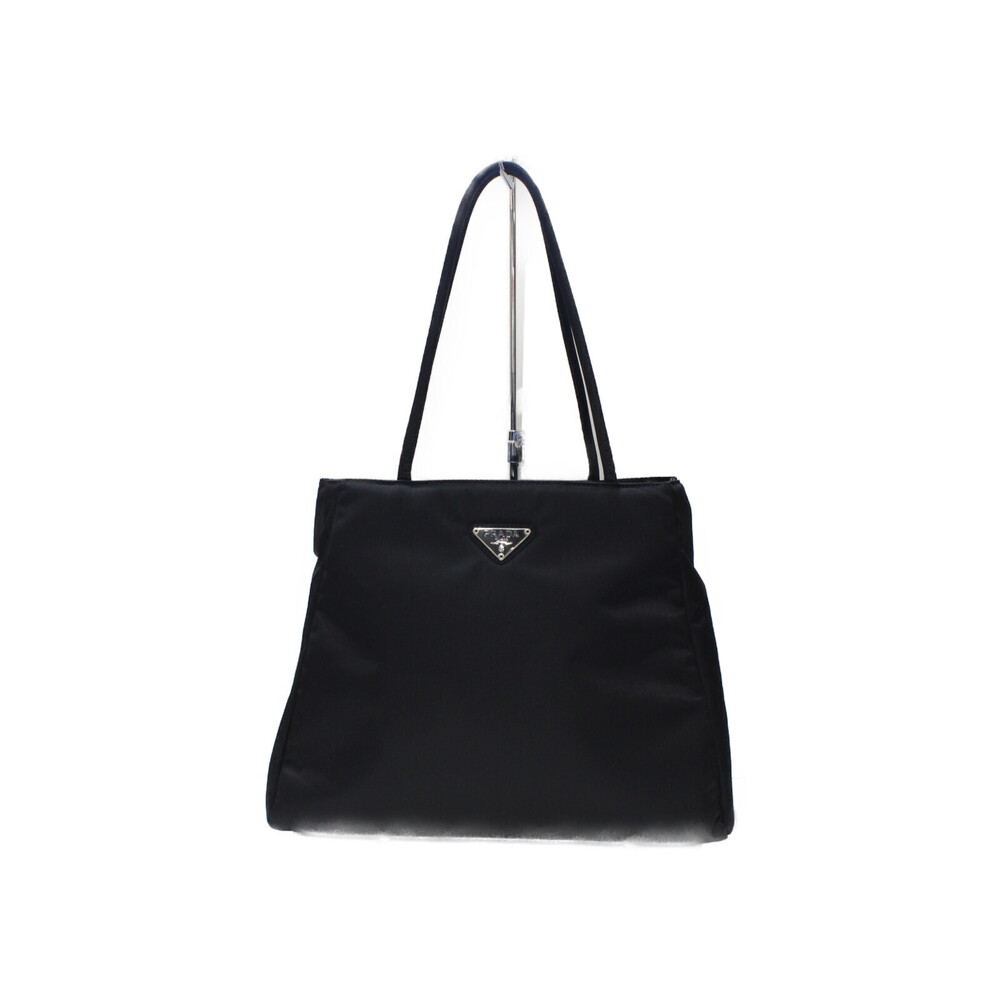 PRADA TESSUTO CITY Black Tote Bag